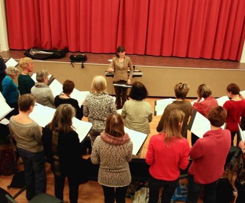 Repetitie met Oskana